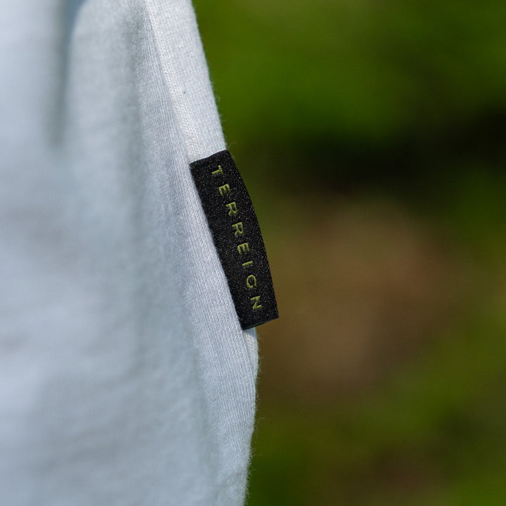 Icon T-shirt - White with camo