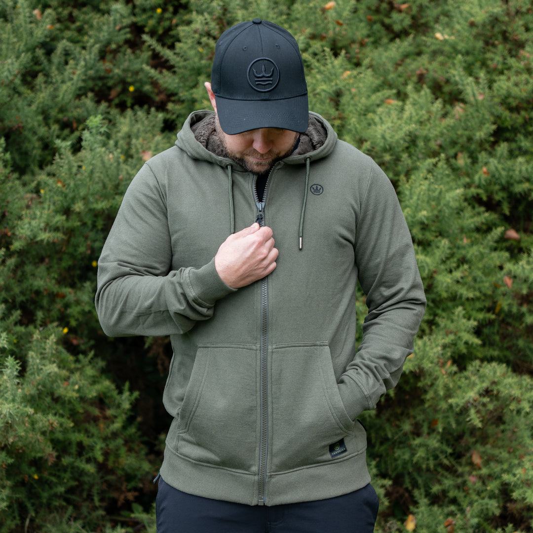 Timeless Zip Hoodie - Green