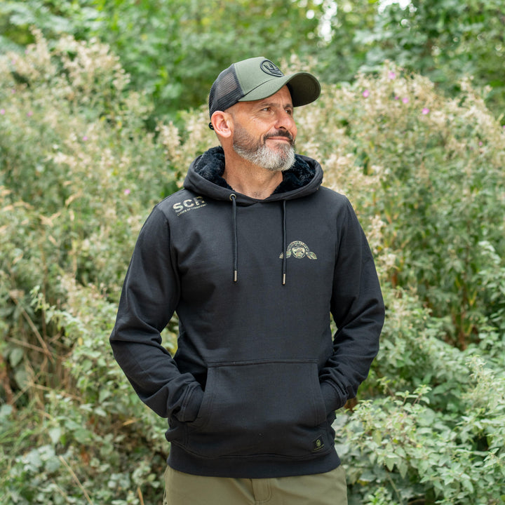 South Coast Rods X Terreign Hoodie - Black with Camo