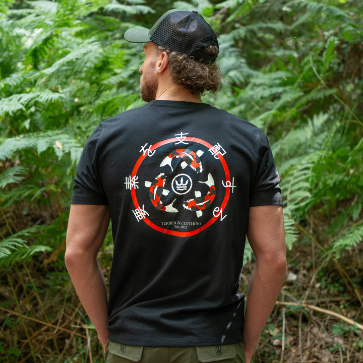 The Koi Cycle T-shirt - Black