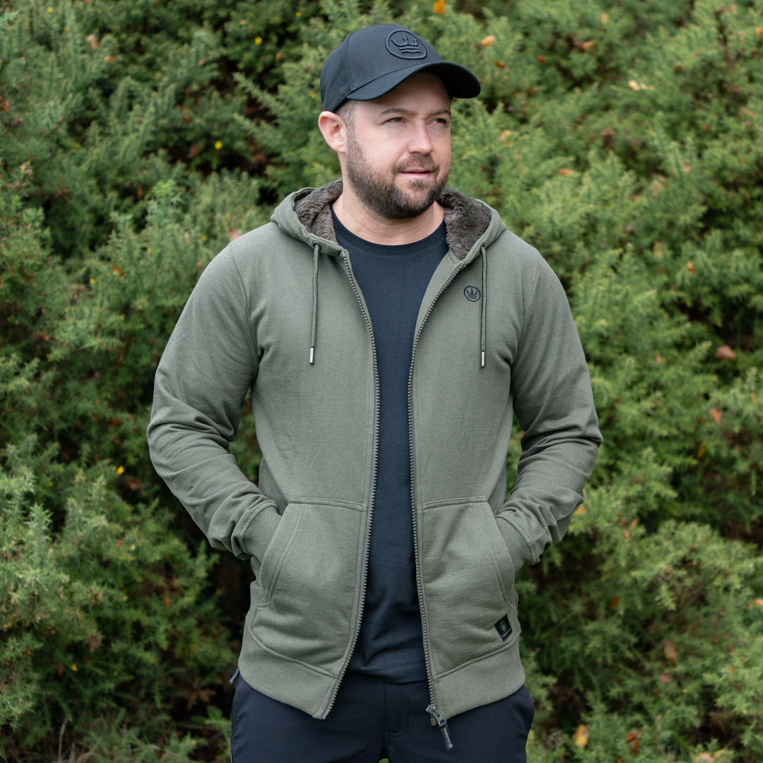 Timeless Zip Hoodie - Green