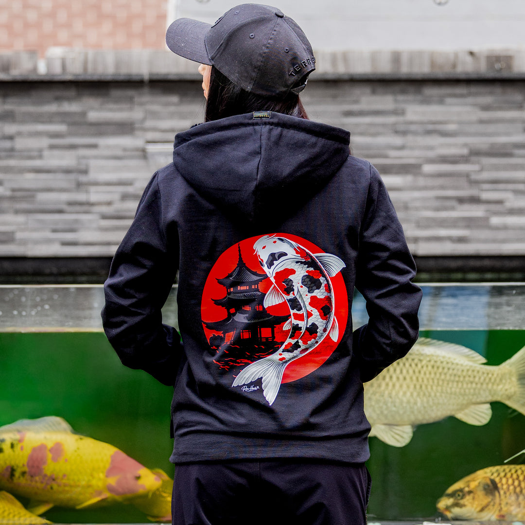 Japanese Sun Koi Hoodie