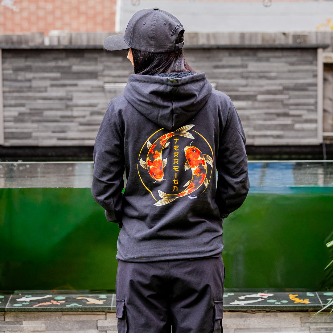 Koi Canvas Hoodie