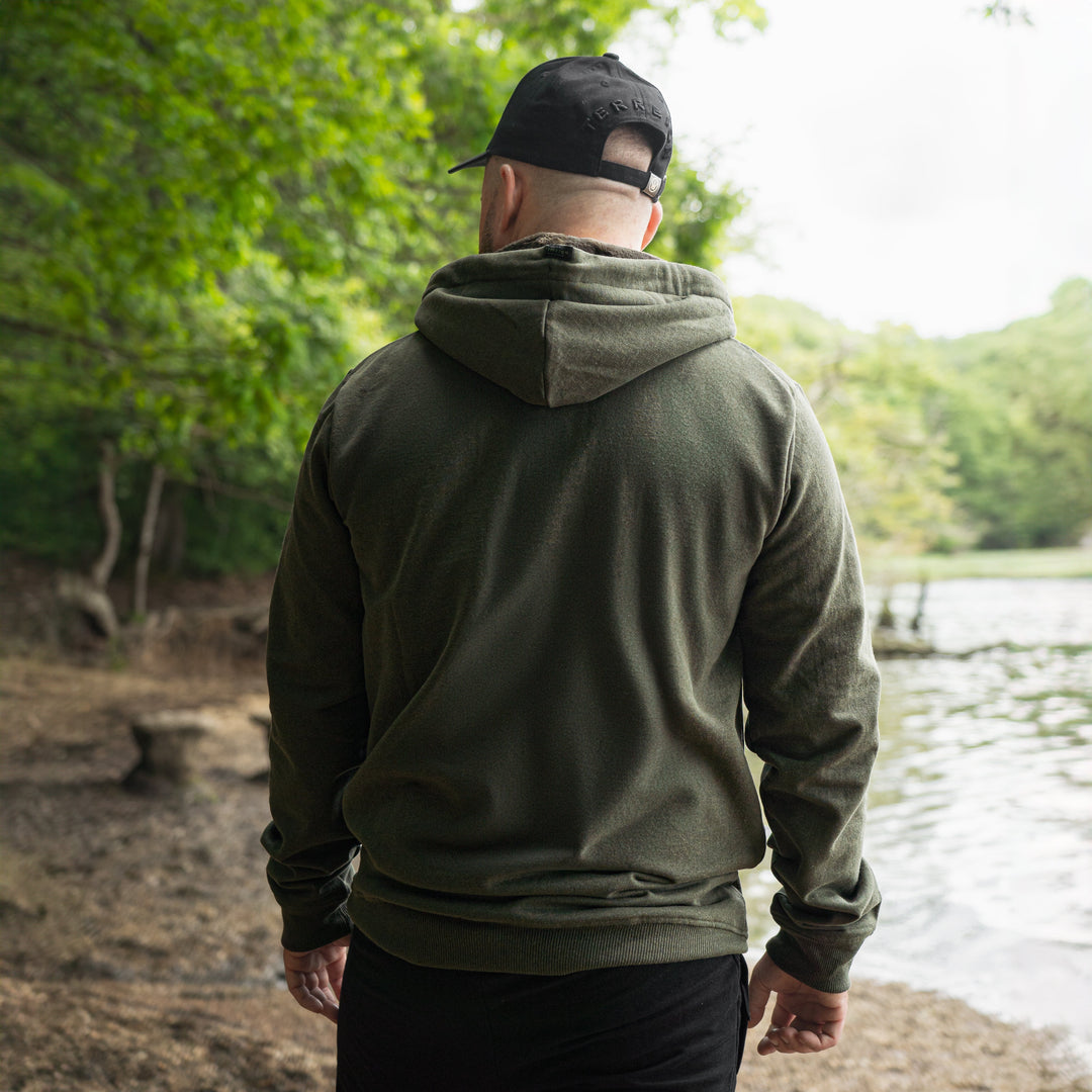 Sustainable seconds - Timeless Hoodie Earthy Green