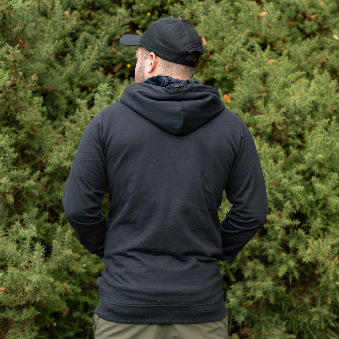Timeless Zip Hoodie - Black
