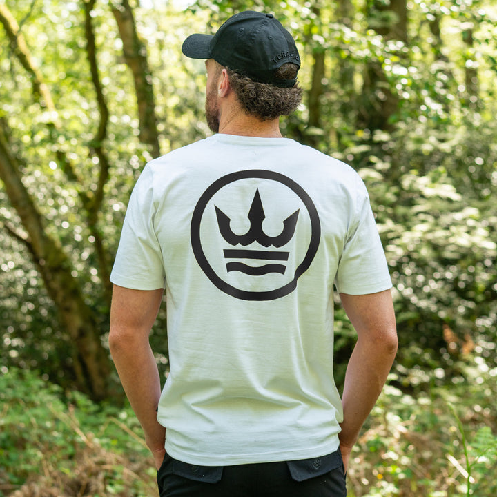 Icon T-shirt - White with black