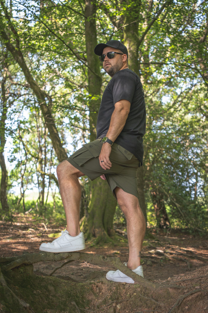 Cargo Shorts + T-Shirt Bundle
