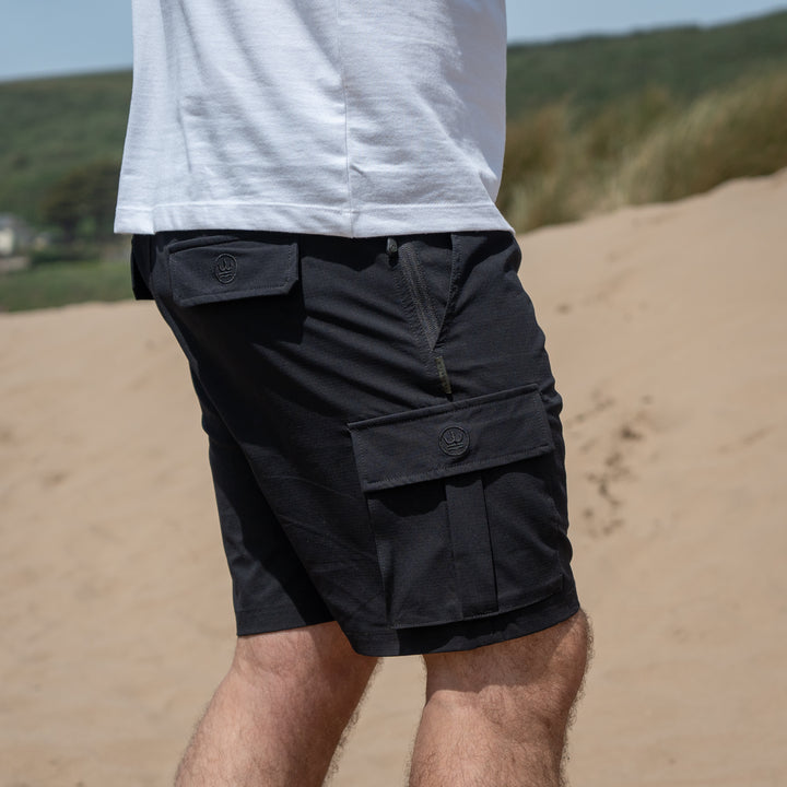 Timeless Cargo Short - Black