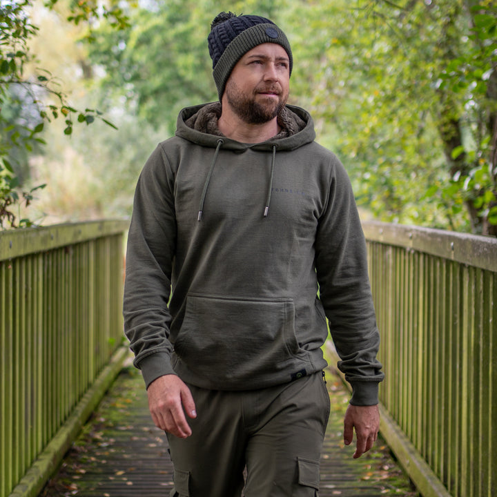 Tri-angler Hoodie Earthy Green