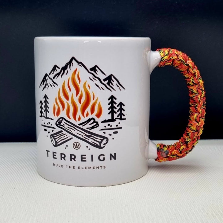 Signature White mug - Campfire