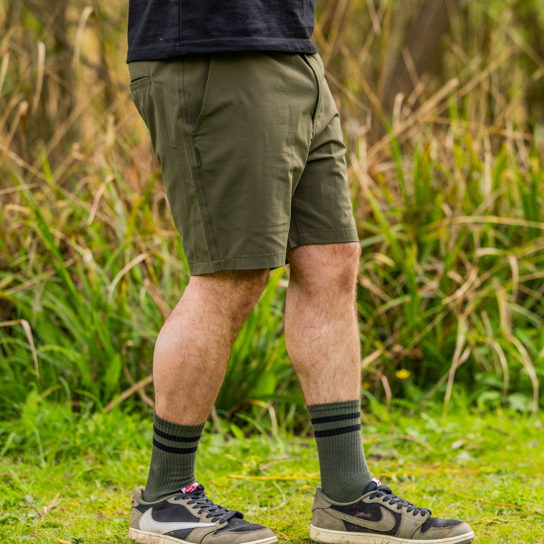 Trek Shorts - Green