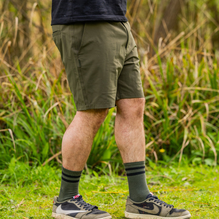 Trek Shorts - Green