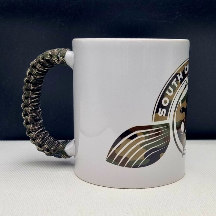 Signature White Mug - South Coast Rods Camo