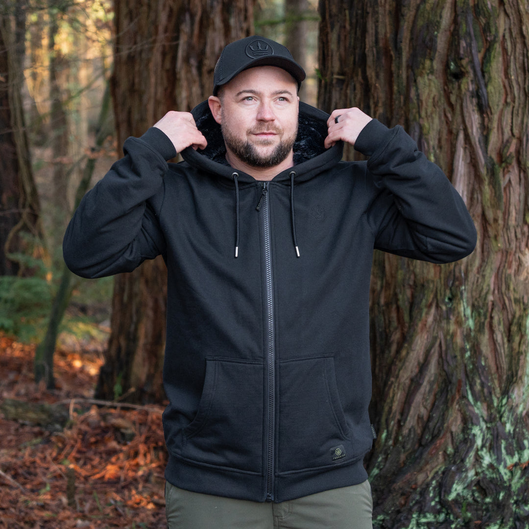 Extreme Zip hoodie - Black