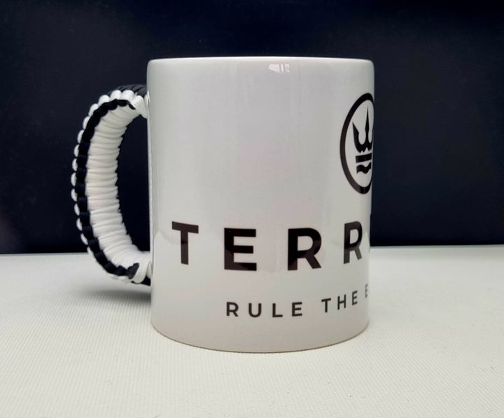 Signature White Mug - Black Chesta