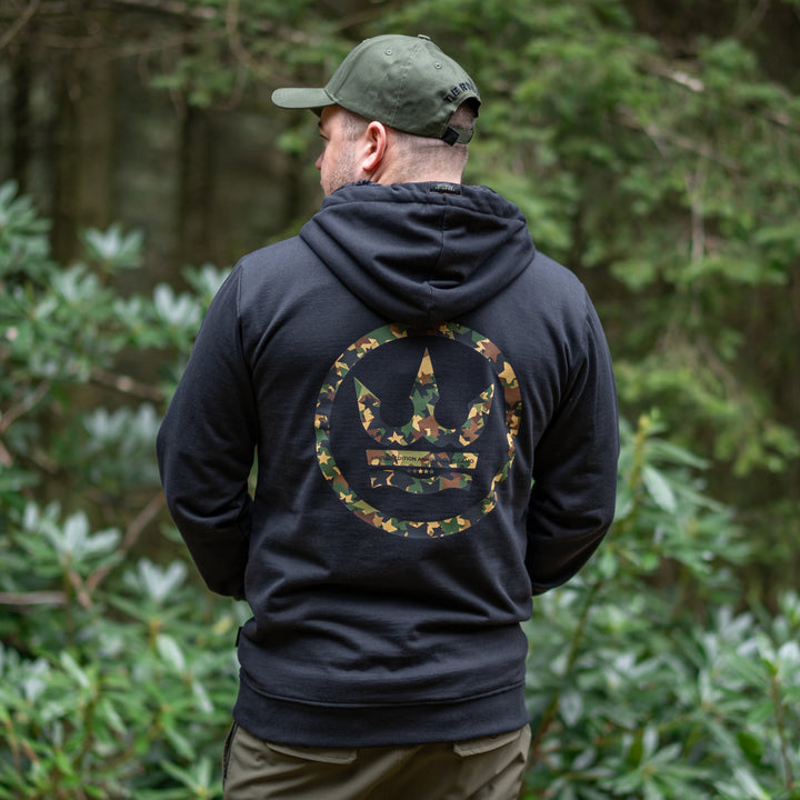 2026 Anniversary 5-star Camo Hoodie -  Black - Limited Edition ￼