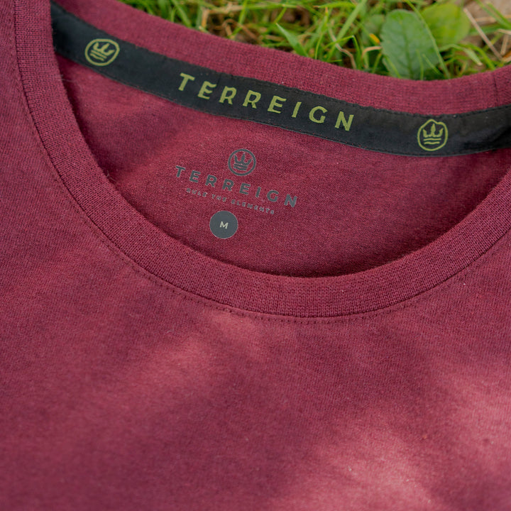Chronicles T-shirt - Burgundy