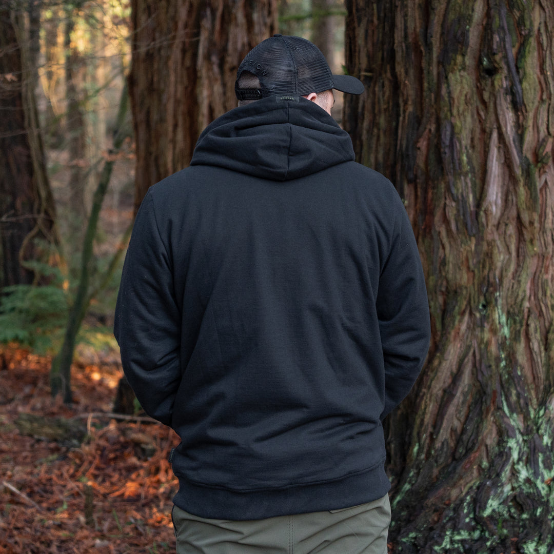 Extreme Zip hoodie - Black