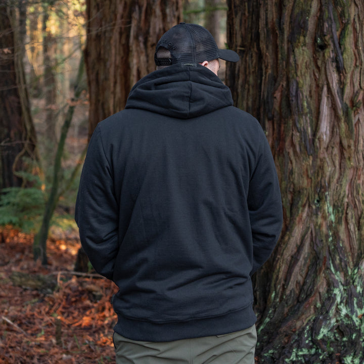 Extreme Zip hoodie - Black