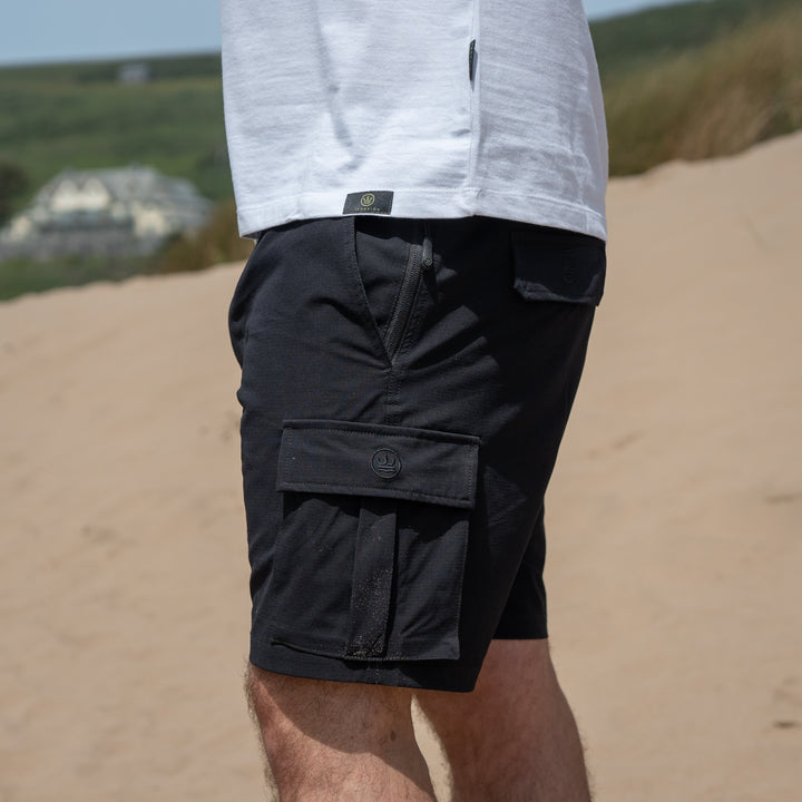 Timeless Cargo Short - Black