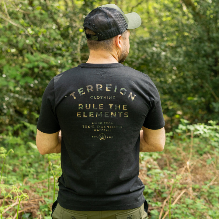 Chronicles T-Shirt  Black with Camo