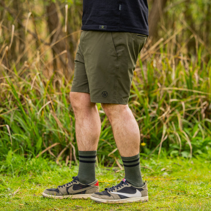 Trek Shorts - Green