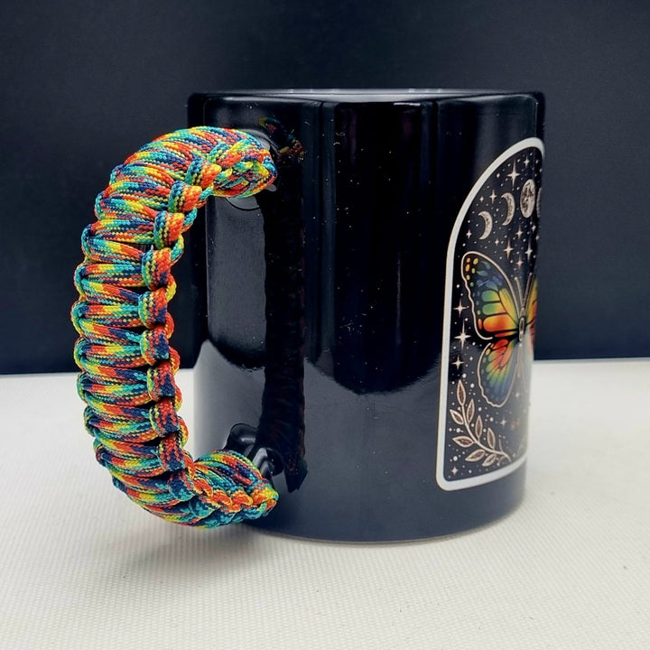 Signature Black Mug - Free to Fly