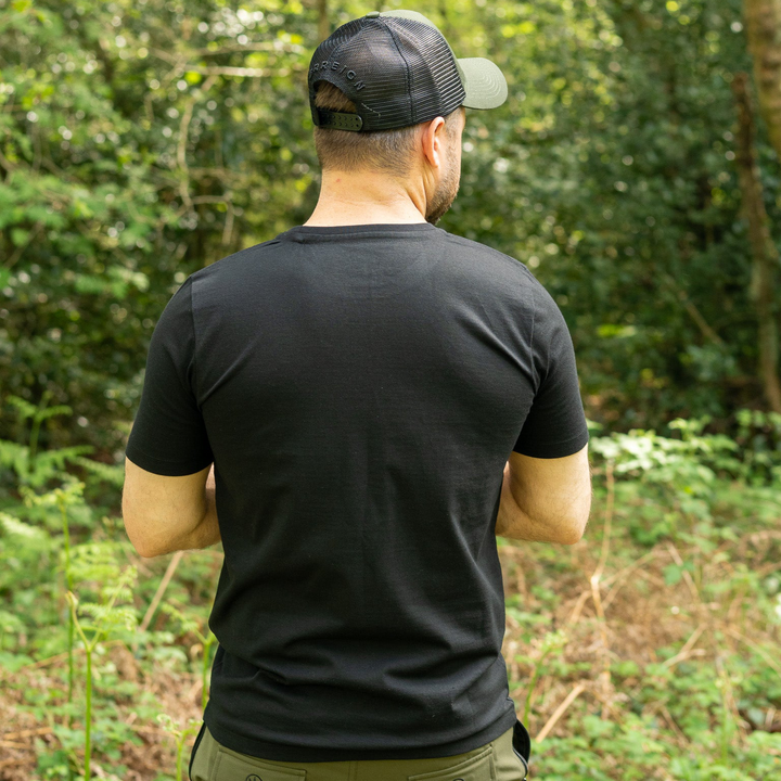 Timeless T-Shirt - Black with camo