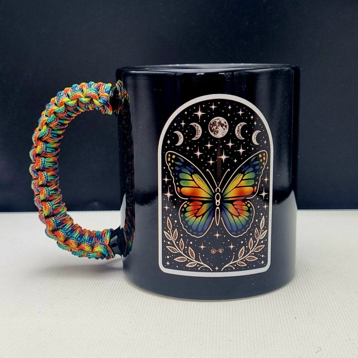 Signature Black Mug - Free to Fly