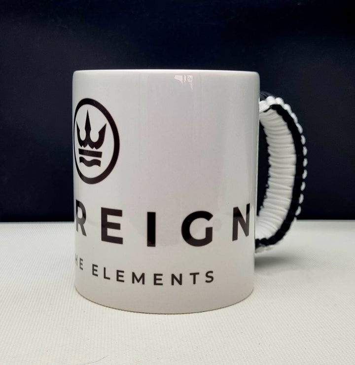 Signature White Mug - Black Chesta