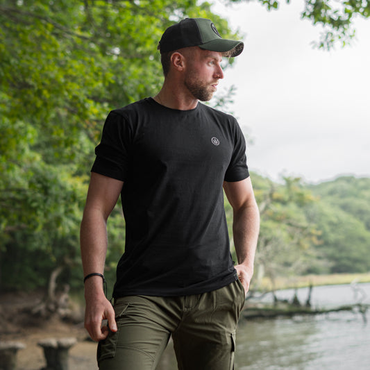 Timeless T-Shirt Black with camo