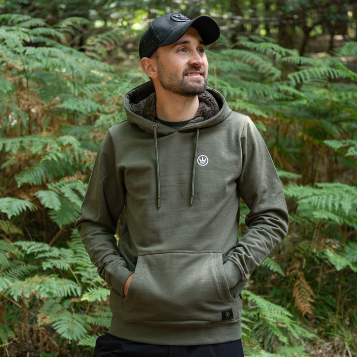Moonlight Hoodie - Green with Black