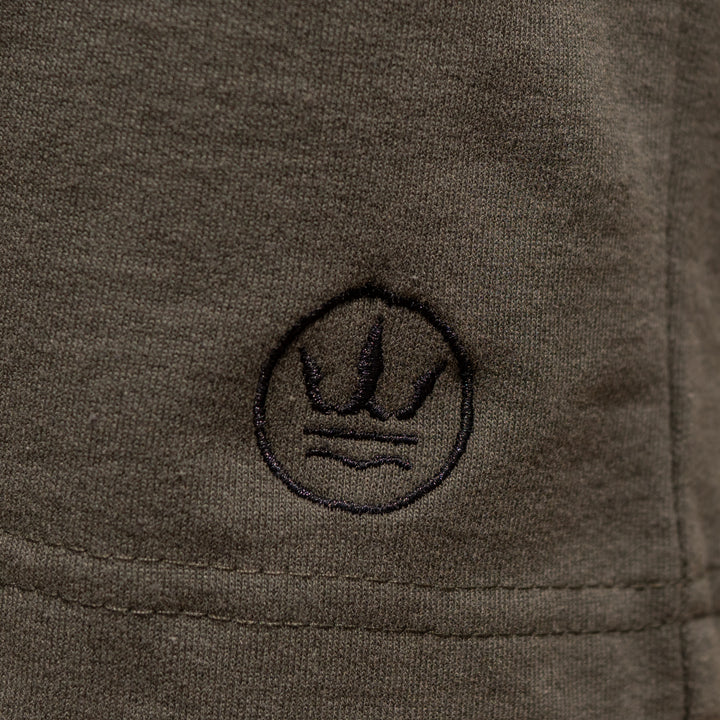 Green Jogger Shorts - With zip pockets