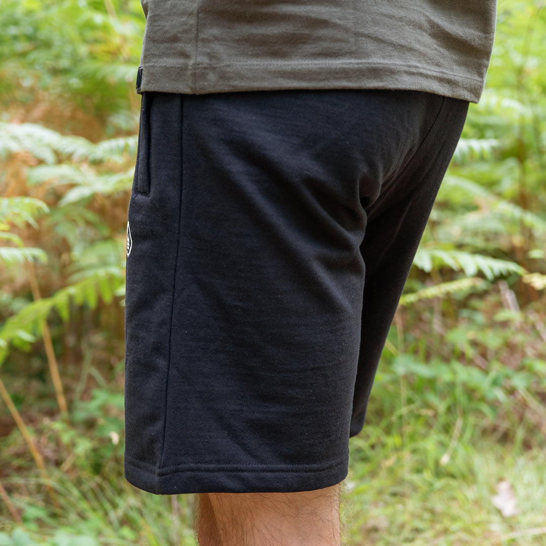 Timeless Jogger Short  - Black with White