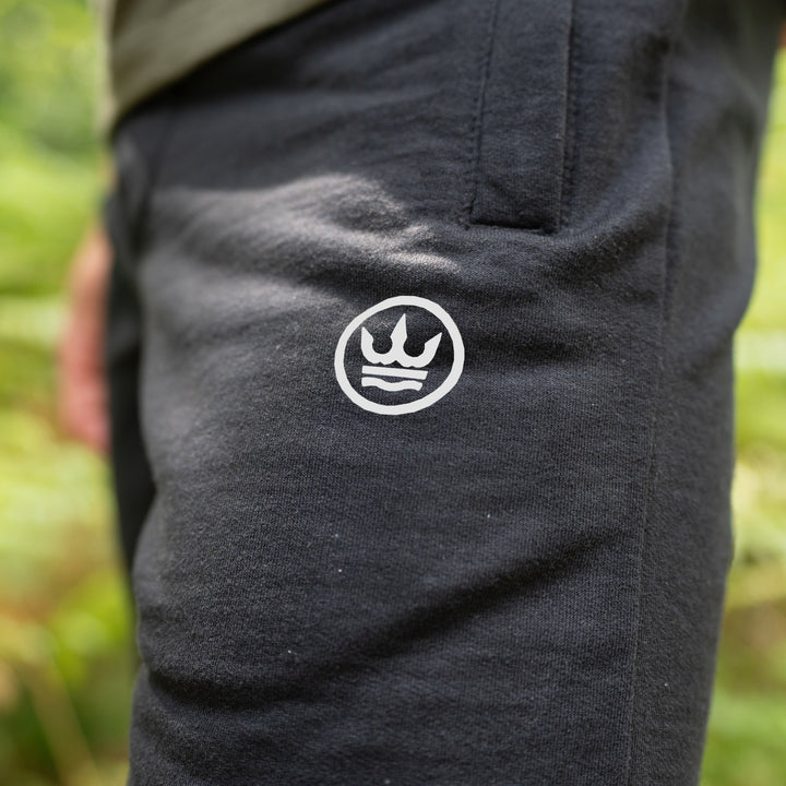 Timeless Jogger Short  - Black with White