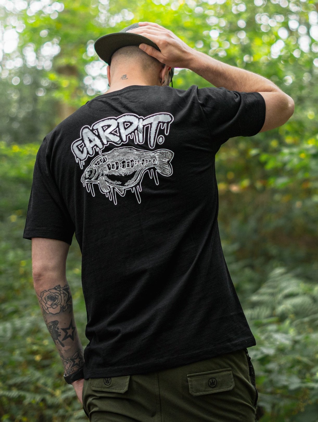 Black Ghost Carp T-Shirt - By Carpit