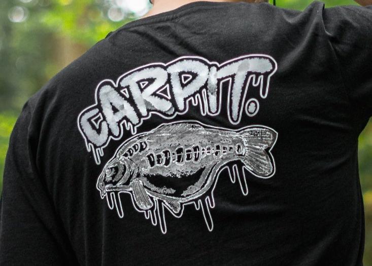 Black Ghost Carp T-Shirt - By Carpit