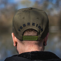 Patch Snapback Cap Green-Hat-Terreign Clothing