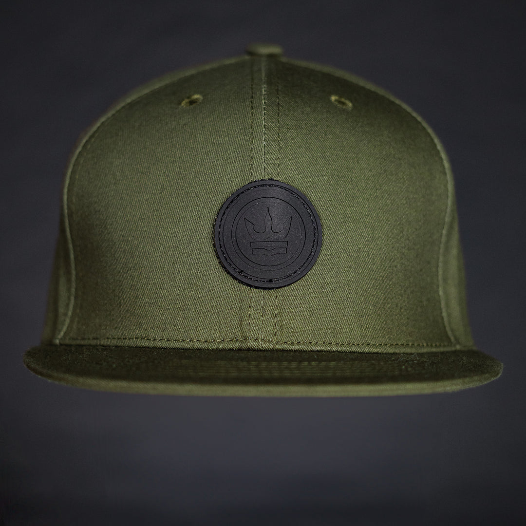 Patch Snapback Cap Green-Hat-Terreign Clothing