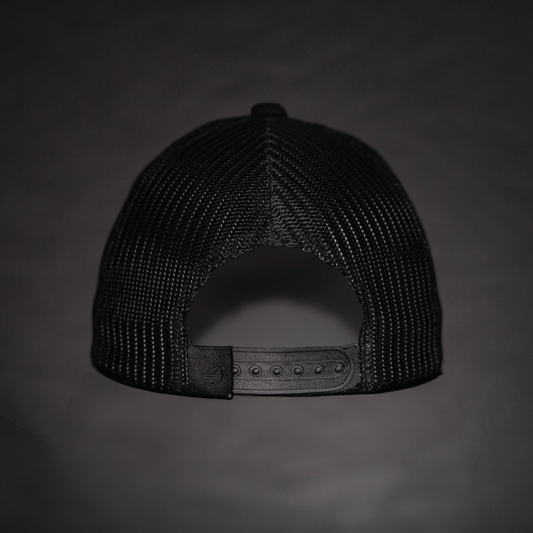 Icon Trucker Cap Black-Hat-Terreign Clothing