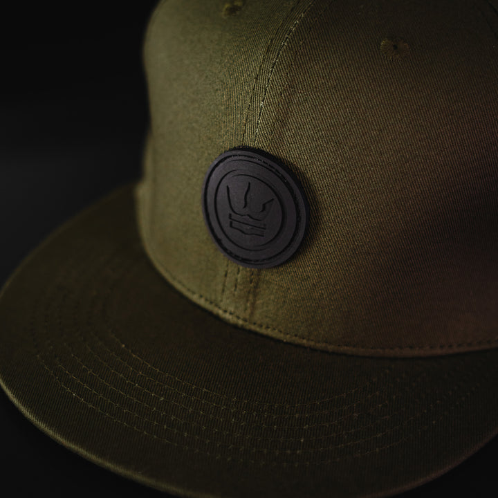 Patch Snapback Cap Green-Hat-Terreign Clothing