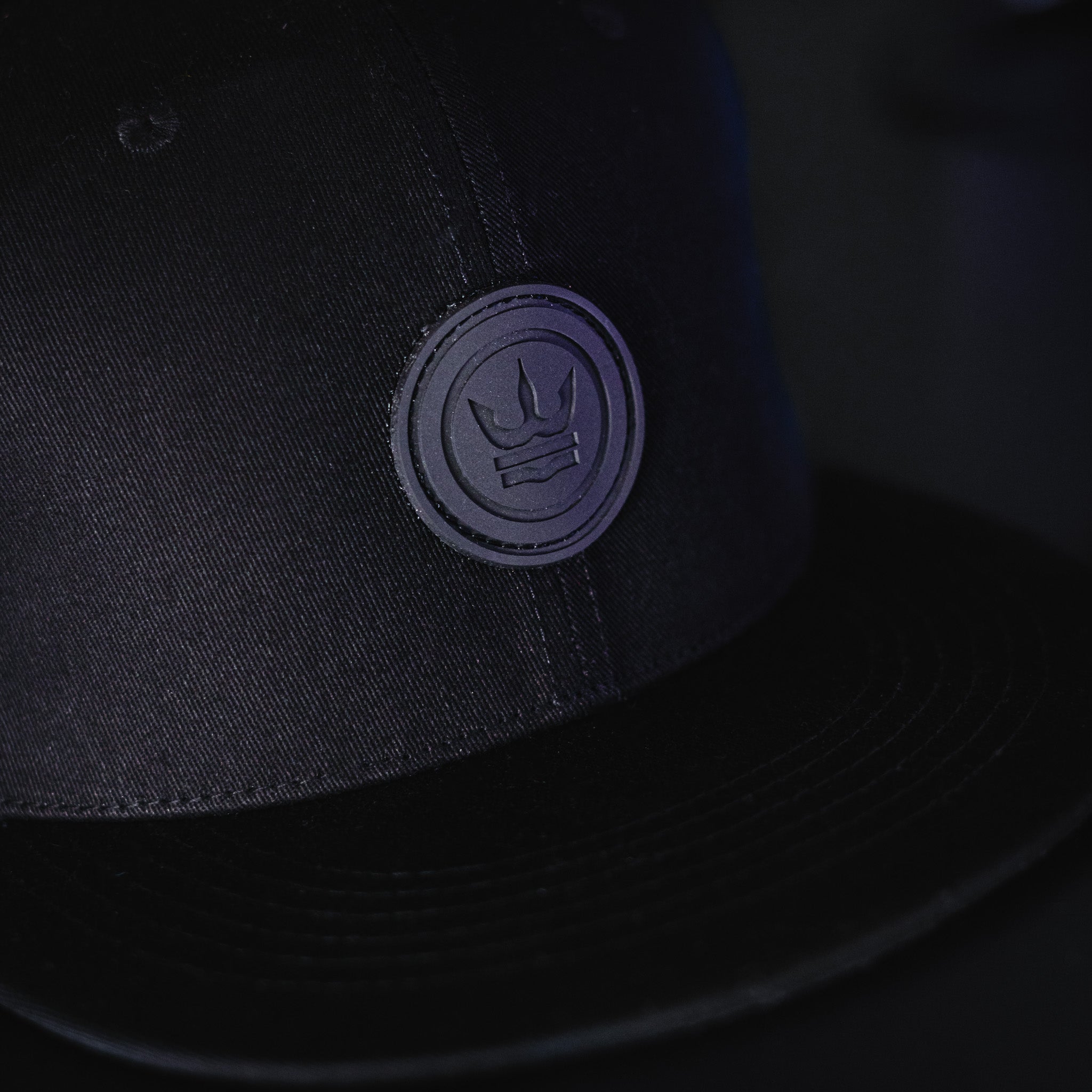 Patch Snapback Cap Black-Hat-Terreign Clothing