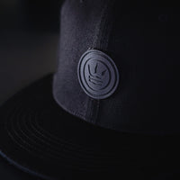 Patch Snapback Cap Black-Hat-Terreign Clothing