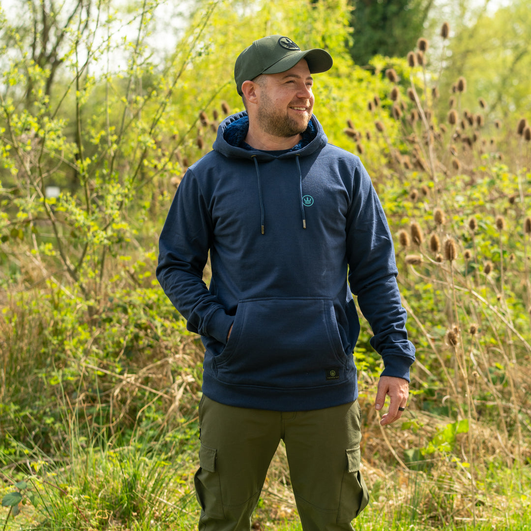 The kingfisher hoodie - Navy