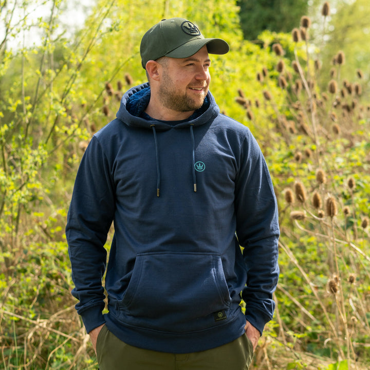 The kingfisher hoodie - Navy