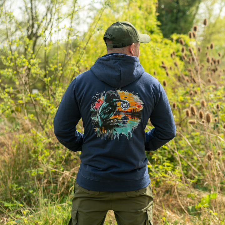 The kingfisher hoodie - Navy