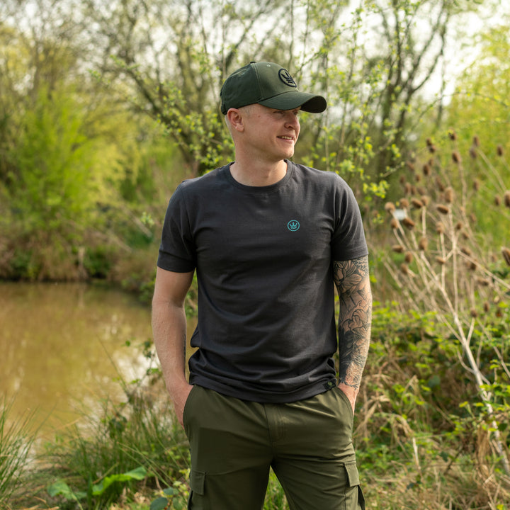 The Kingfisher T-shirt - Charcoal