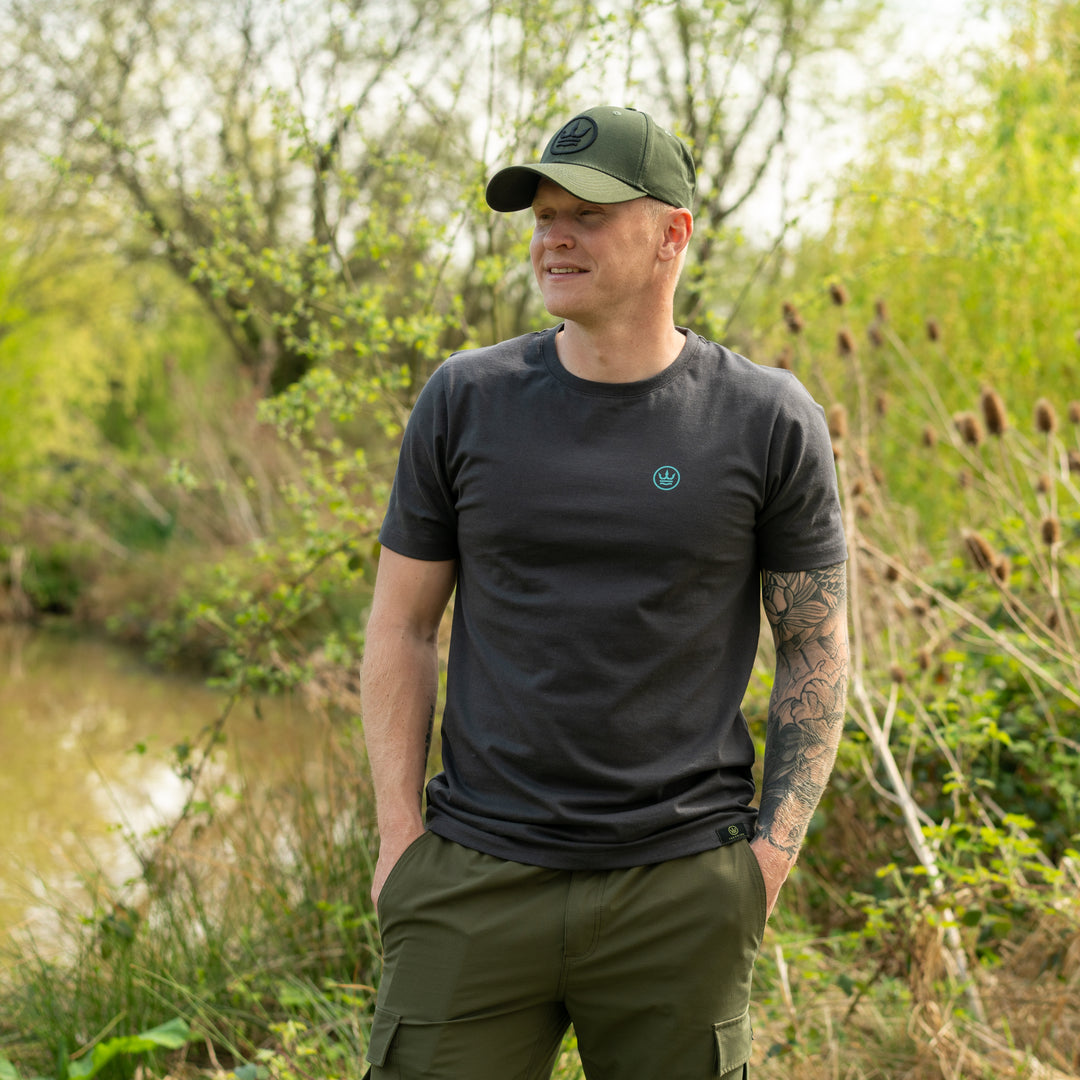 The Kingfisher T-shirt - Charcoal