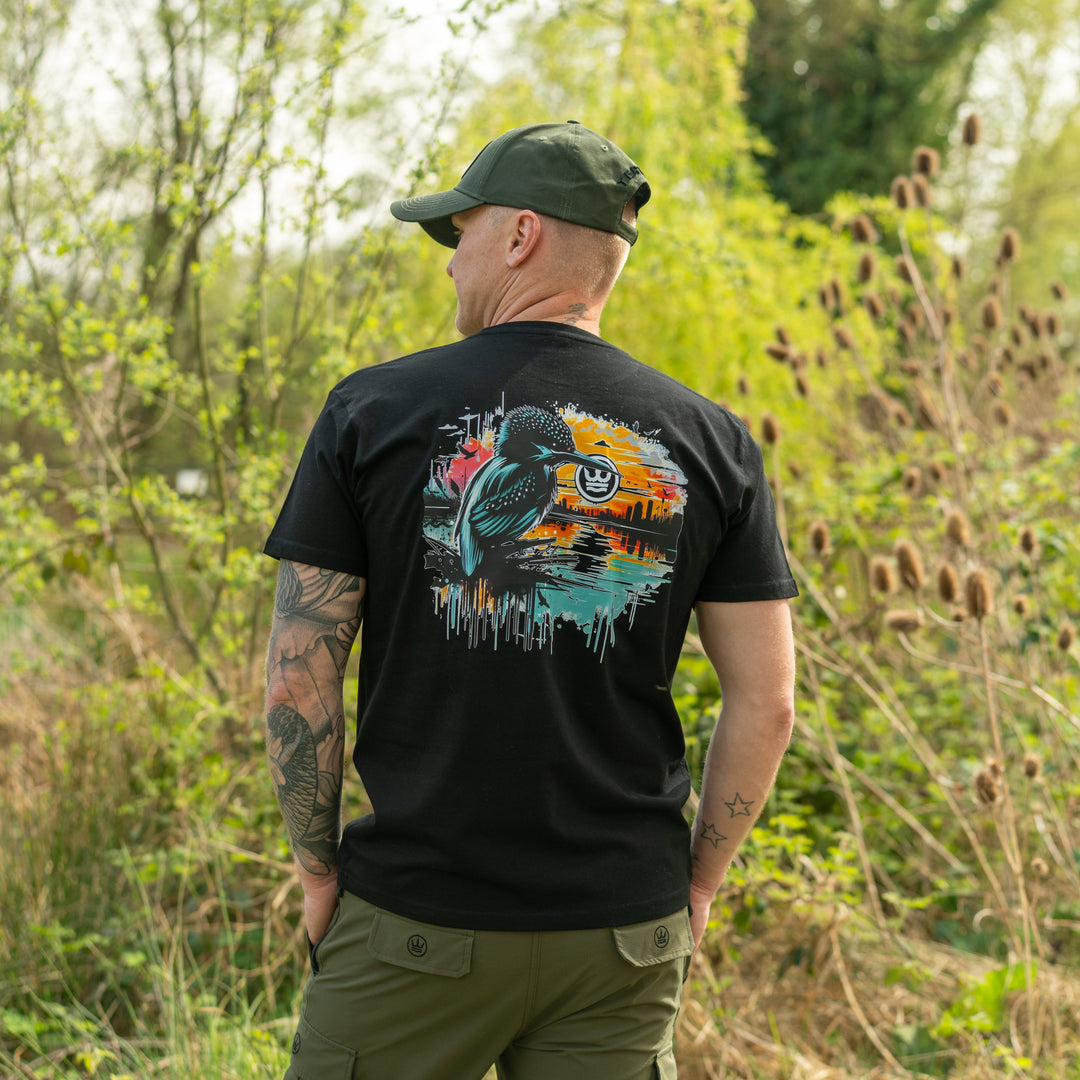 The Kingfisher T-Shirt - Black