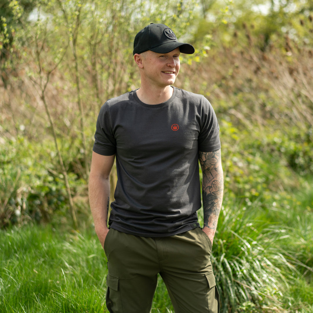 The Grebe T-Shirt - Charcoal